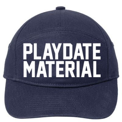 Playdate Material Valentine 7-Panel Snapback Hat