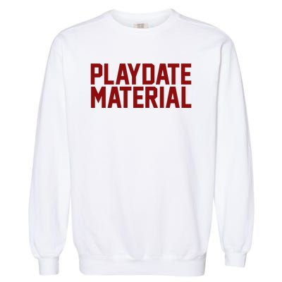 Playdate Material Valentine Garment-Dyed Sweatshirt