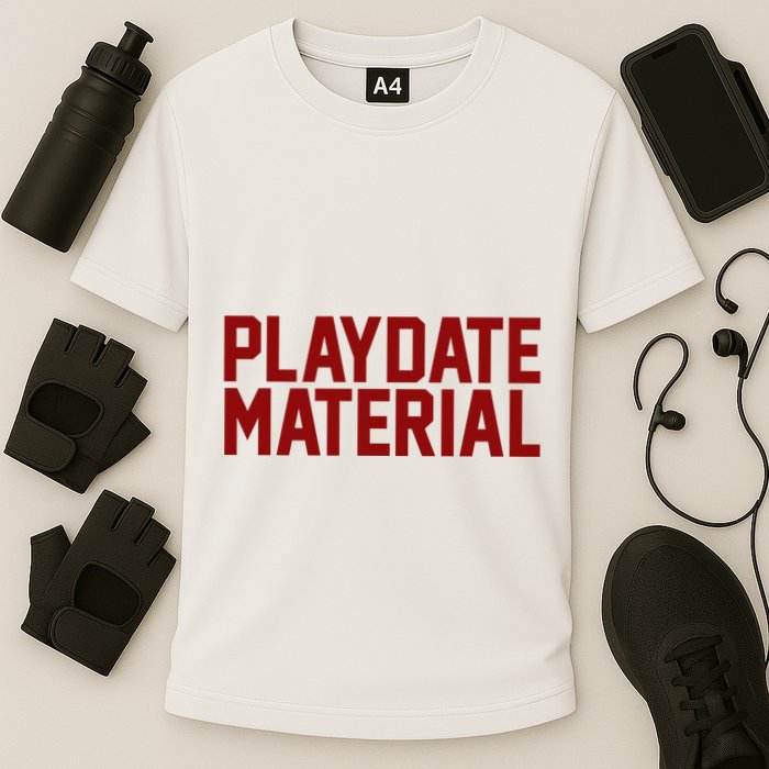 Playdate Material Valentine Cooling Performance Crew T-Shirt
