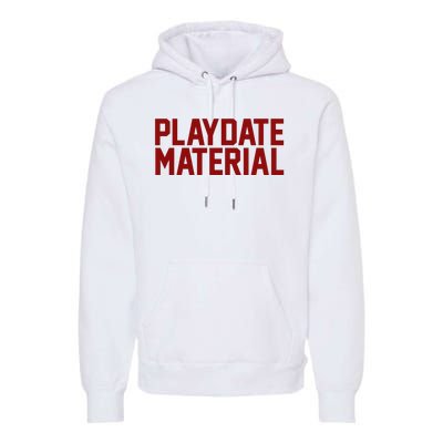 Playdate Material Valentine Premium Hoodie