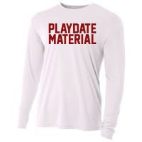 Playdate Material Valentine Cooling Performance Long Sleeve Crew