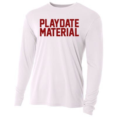 Playdate Material Valentine Cooling Performance Long Sleeve Crew