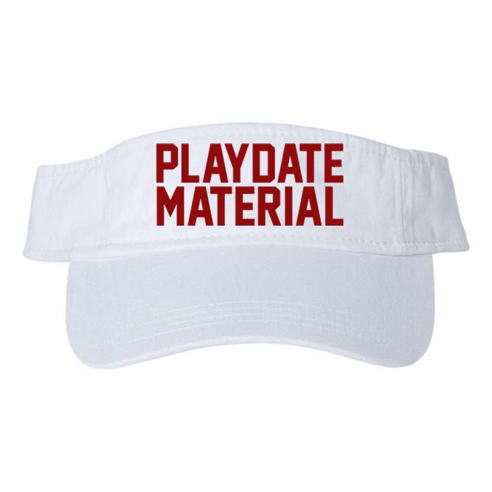 Playdate Material Valentine Valucap Bio-Washed Visor