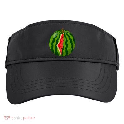 Palestine Map Watermelon Arabic Calligraphy Adult Drive Performance Visor