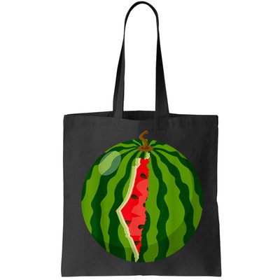 Palestine Map Watermelon Arabic Calligraphy Bag