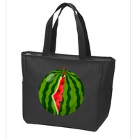 Palestine Map Watermelon Arabic Calligraphy Zip Tote Bag