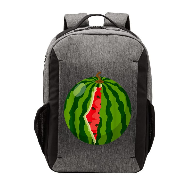 Palestine Map Watermelon Arabic Calligraphy Vector Backpack