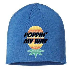 Poppin' My Way Gift Upside Down Pineapple Gift Swingers Gift Sustainable Beanie