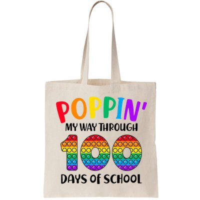 Poppin My Way Through 100 Days Of School Kids 100th Day Pop Bag