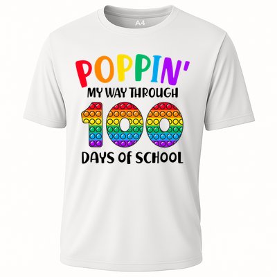 Poppin My Way Through 100 Days Of School Kids 100th Day Pop Performance Shirt