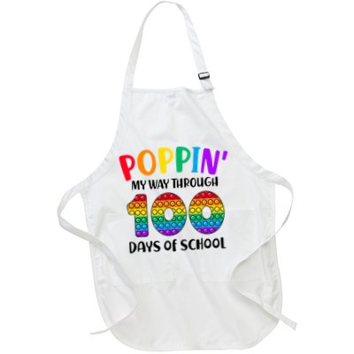 Poppin My Way Through 100 Days Of School Kids 100th Day Pop Apron