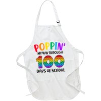 Poppin My Way Through 100 Days Of School Kids 100th Day Pop Apron