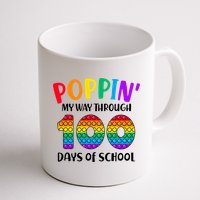 Poppin My Way Through 100 Days Of School Kids 100th Day Pop Mug