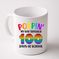 Poppin My Way Through 100 Days Of School Kids 100th Day Pop Mug