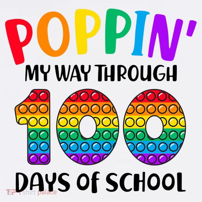 Poppin My Way Through 100 Days Of School Kids 100th Day Pop Mesh Reversible Basketball Jersey Tank