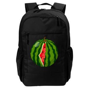 Palestine Map Watermelon Arabic Calligraphy  Daily Commute Backpack