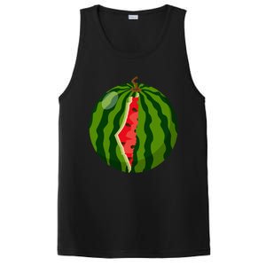 Palestine Map Watermelon Arabic Calligraphy  PosiCharge Competitor Tank