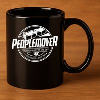 Peoplemover Magic World 11oz C Handle Ceramic Mug