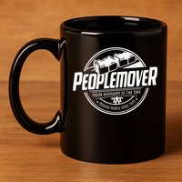 Peoplemover Magic World 11oz C Handle Ceramic Mug
