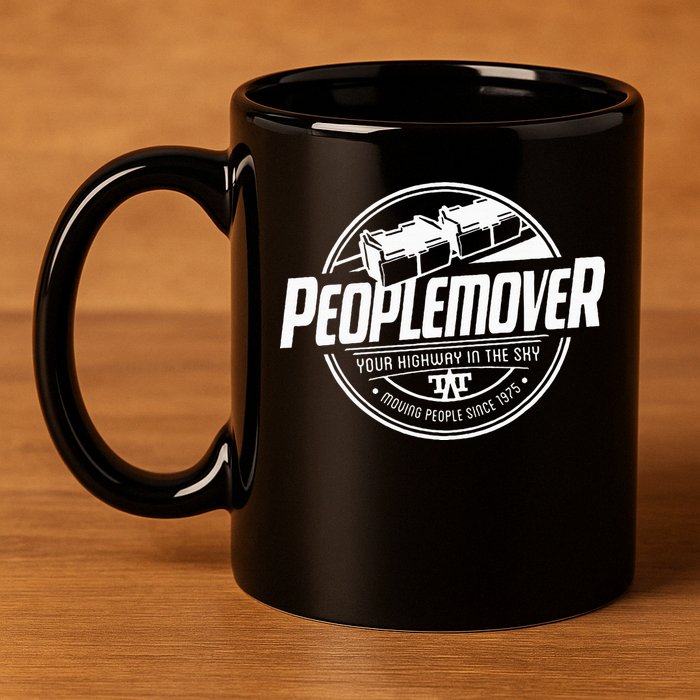 Peoplemover Magic World 11oz C Handle Ceramic Mug