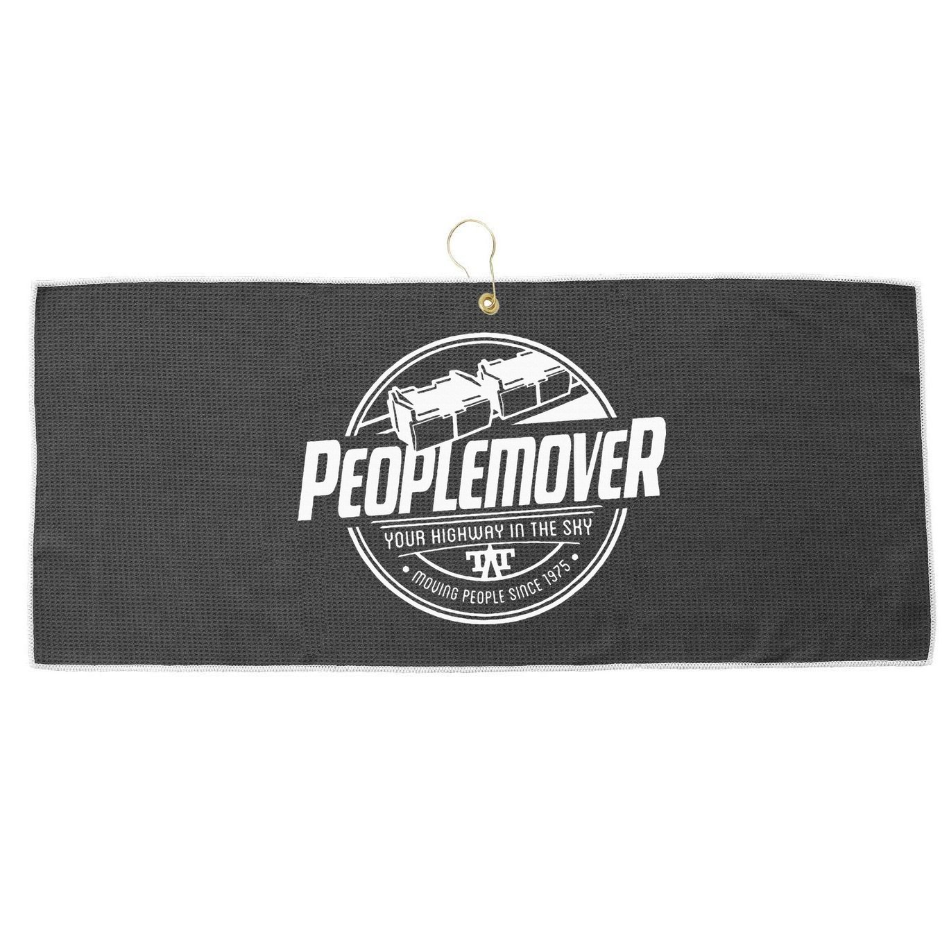 Peoplemover Magic World Large Microfiber Waffle Golf Towel