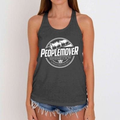 Peoplemover Magic World Women's Knotted Racerback Tank