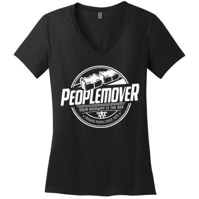 Peoplemover Magic World Women's V-Neck T-Shirt