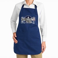 P51 Mustang Ww2 Full-Length Apron With Pockets