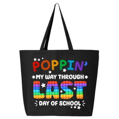Poppin My Way Through Last Day Of School 25L Jumbo Tote