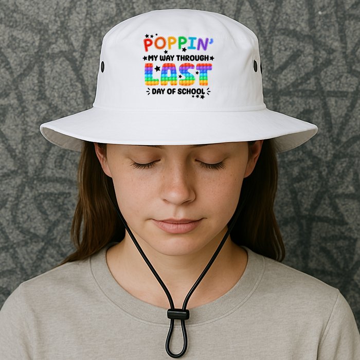 Poppin My Way Through Last Day Of School Bucket Hat