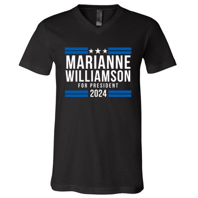 President Marianne Williamson 2024 V-Neck T-Shirt