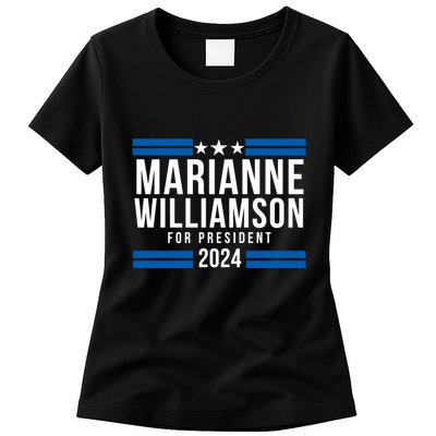 President Marianne Williamson 2024 Womens T-Shirt