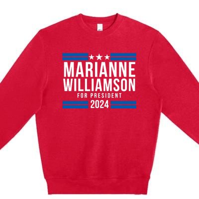 President Marianne Williamson 2024 Premium Crewneck Sweatshirt