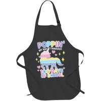 Poppin' My Way Through 100 Days Of School Rainbow Unicorn Fidget Toy Apron