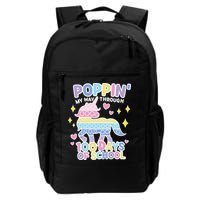 Poppin' My Way Through 100 Days Of School Rainbow Unicorn Fidget Toy Backpack