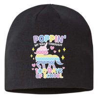 Poppin' My Way Through 100 Days Of School Rainbow Unicorn Fidget Toy Sustainable Beanie