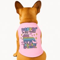Poppin' My Way Through 100 Days Of School Rainbow Unicorn Fidget Toy Doggie Tank
