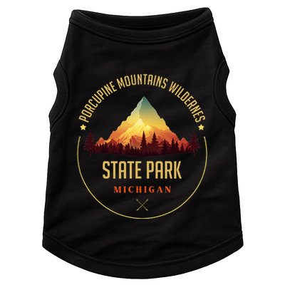 Porcupine Mountains Wilderness State Park Souvenir Doggie Tank