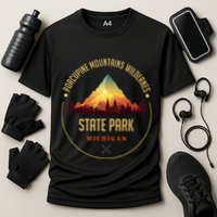 Porcupine Mountains Wilderness State Park Souvenir Cooling Performance Crew T-Shirt