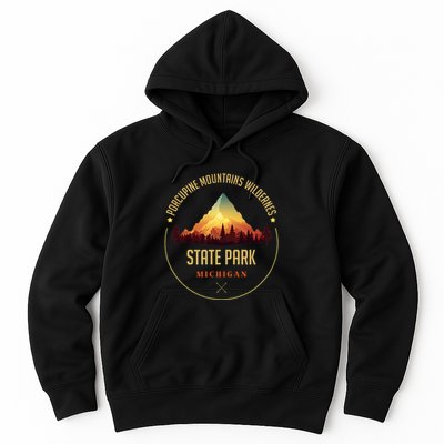 Porcupine Mountains Wilderness State Park Souvenir Hoodie