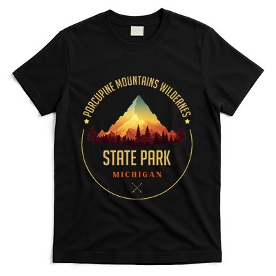 Porcupine Mountains Wilderness State Park Souvenir T-Shirt