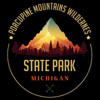 Porcupine Mountains Wilderness State Park Souvenir Sustainable Bucket Hat