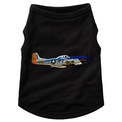 P51 Mustang WWII Fighter Plane US Military Aviation History Doggie Tank