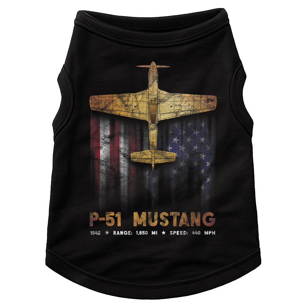 P51 Mustang WWII Fighter Plane Doggie Tank