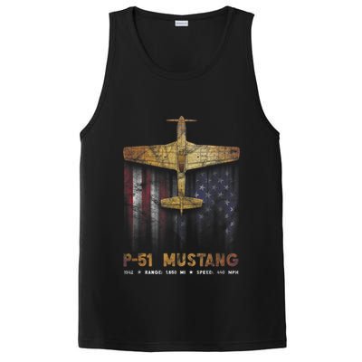 P51 Mustang WWII Fighter Plane PosiCharge Competitor Tank