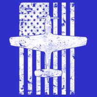 P51 Mustang Wwii Fighter Airplane Vintage Flag Gift T-Shirt