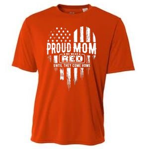 Proud Mom We Wear Red Friday Military Cooling Performance Crew T-Shirt