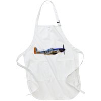 P51 Mustang WWII Fighter Plane US Military Aviation History Apron
