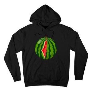 Palestine Map Watermelon Arabic Calligraphy Hoodie