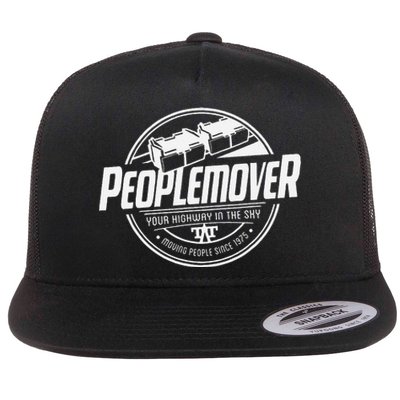 Peoplemover Magic World Flat Bill Trucker Hat